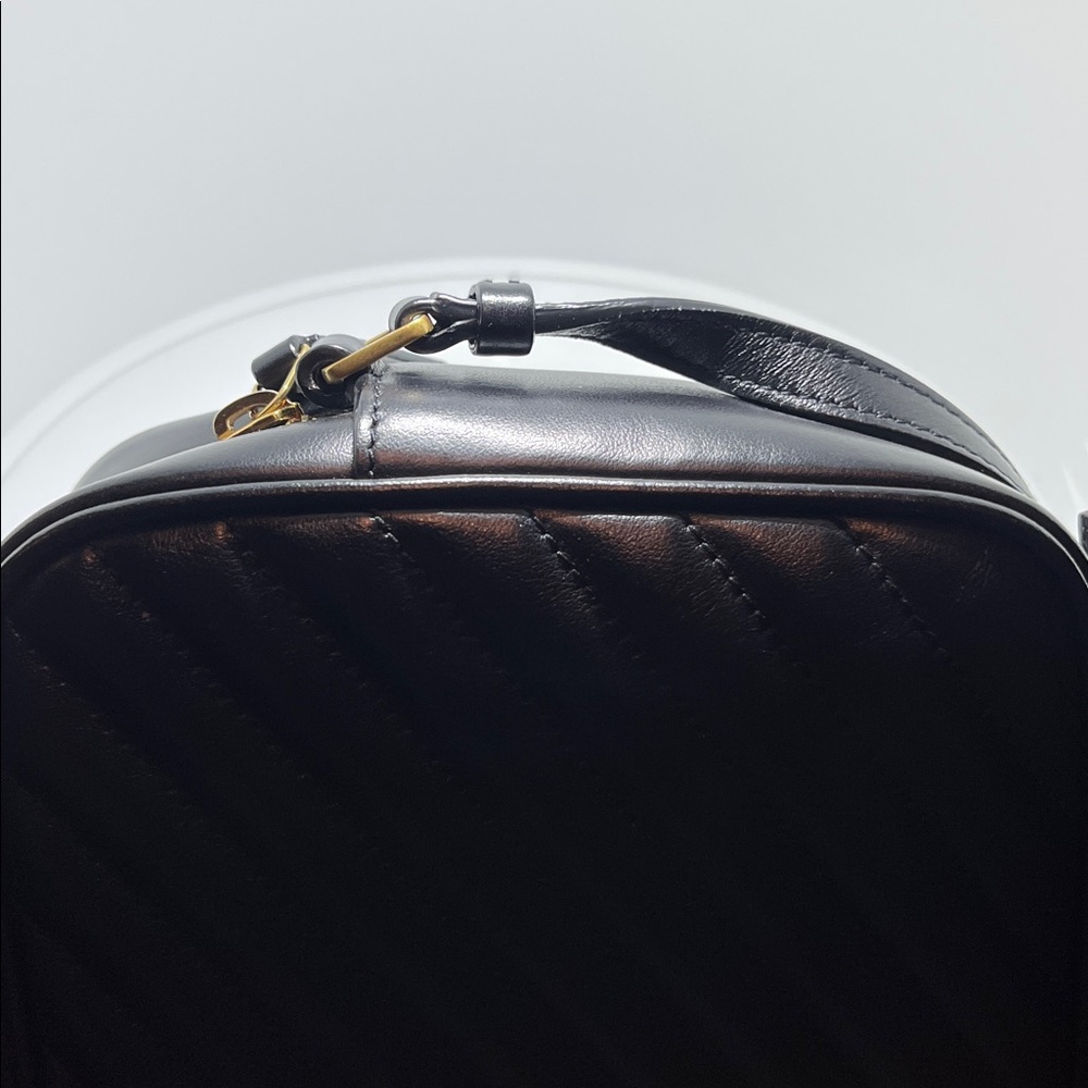 SAINT LAURENT Lou Quilted Leather Crossbody Bag - Picture 9 of 17